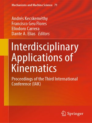 cover image of Interdisciplinary Applications of Kinematics